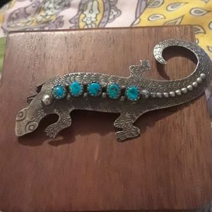 Navajo pin. "Salamander"